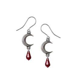 Alchemy Tears of the Moon Earring - Red