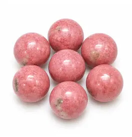 Thulite Crystal Orbs