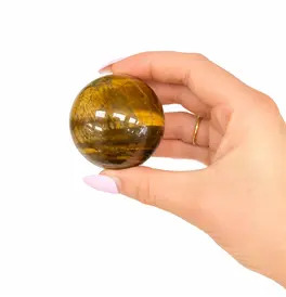 Tiger Eye Sphere Crystal Orb Approx 5-6cm