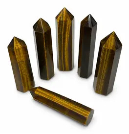 Tiger Eye Column Tower Crystal