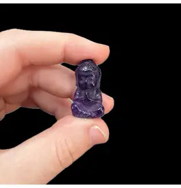 Extra Small Amethyst Buddha 