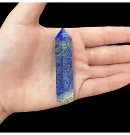 Lapis Lazuli Point Crystal Tower