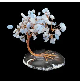 Aquamarine Crystal Gemstone Tree 