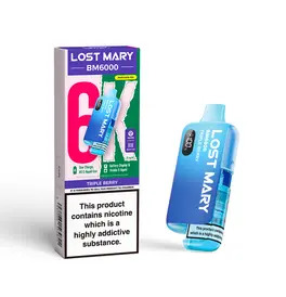 LOST MARY BM6000 Pre-filled Pod Kits - Triple Berry