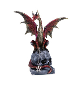 Fate of the World Dragon on Skull Figurine 23cm