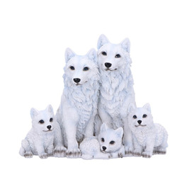 Protected Pups Wolf And Cubs Figurine