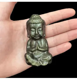 Big Buddha Gold Obsidian Crystal