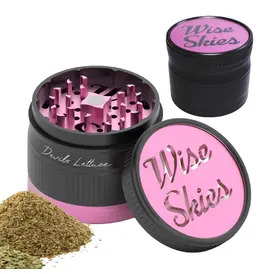 Devil Lettuce 4-Part Grinder, Pink
