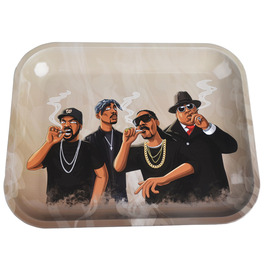 Wise Skies Rappers Large Rolling Tray