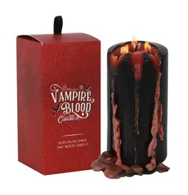 Large Vampire Blood Pillar Candle