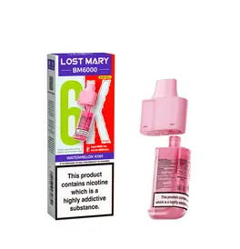 LOST MARY BM6000 Replacement Pods - Watermelon Kiwi