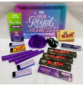 Royal Highness Small Rolling Tray Set
