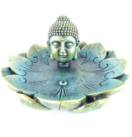 Wise Skies Buddha Lotus Incense Holder