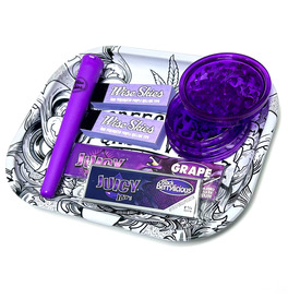 Purple Spirits Rolling Tray Set