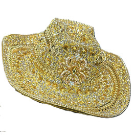 Gold Deluxe Cowgirl Hat