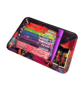 Wise Skies Stay Trippy New Small Rolling Tray Set