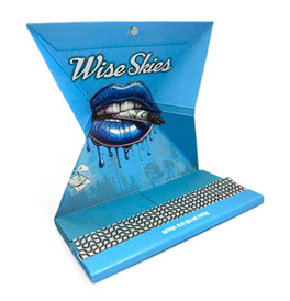 Wise Skies Blue Instant Rolling Tray Kit (Box of 20)