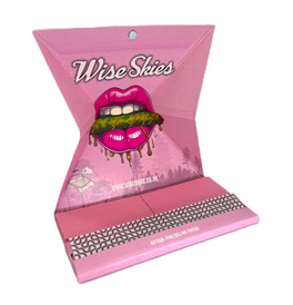 Wise Skies Pink Instant Rolling Tray Kit (Box of 20)