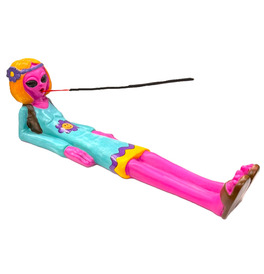 Pink Hippy Alien Incense Holder