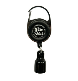 Wise Skies Lighter Leash, Black (Box of 12)