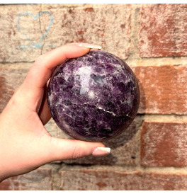 Purple Mica Orbs