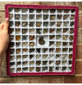 96 Piece Crystal Display Case