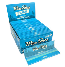 Wise Skies Blue King Size Slim Rolling Paper 