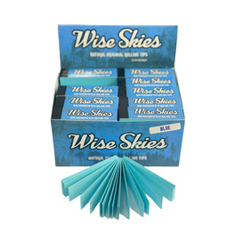 Wise Skies Blue Premium Rolling Tips