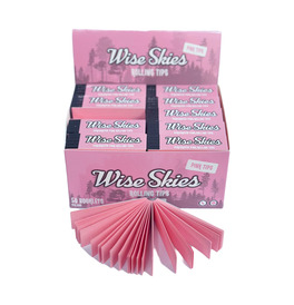 Wise Skies Pink Perforated Rolling Tips