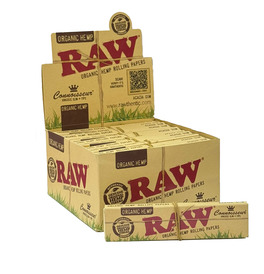 Raw Organic Hemp Connoisseur King Size Slim Papers