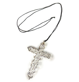 Silver Priest Cross