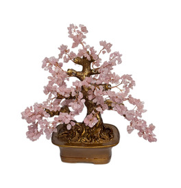 Large Crystal Tree - Rose Quartz