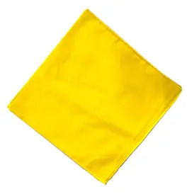 Bandana, Plain Yellow