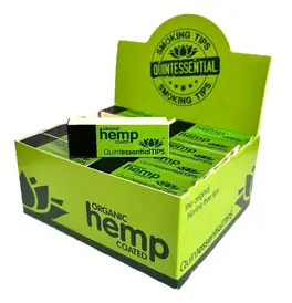 Quintessential Organic Hemp Rolling Tips (Box Of 50)