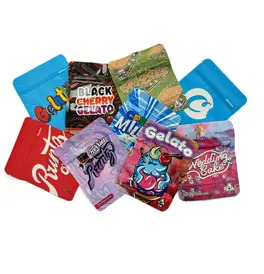 Assorted Smell Proof Baggie - Pack of 100