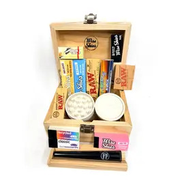 Wise Skies Natural Mini Rolling Box Bundle
