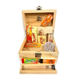Wise Skies Orange Natural Mini Rolling Box Set