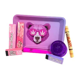 Wise Skies No Care Bear Rolling Tray Set