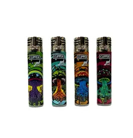 Clipper Lighter Jet Dark Mushroom