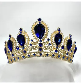 Crystal Royal Crest Tiara Crown