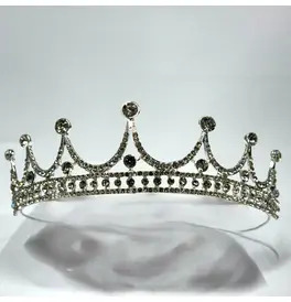 Crystal Traditional Drop Tiara Crown