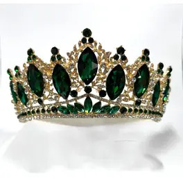 Crystal Royal Crest Tiara Crown