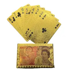 Gold Plated Playing Cards