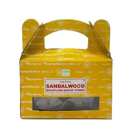Satya Sandalwood Backflow Dhoop Cones