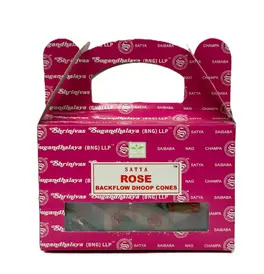 Satya Rose Backflow Dhoop Cones