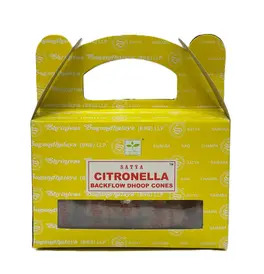 Satya Citronella Backflow Dhoop Cones