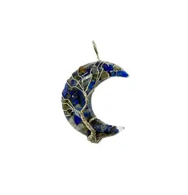 Crescent Shape Crystal Stone - Sodalite