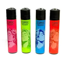 Watercolour Ladies Design Clipper Lighters