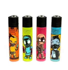 Spray Crew Design Clipper Lighters
