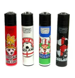 World Football Design Clipper Lighters (Box of 48)
